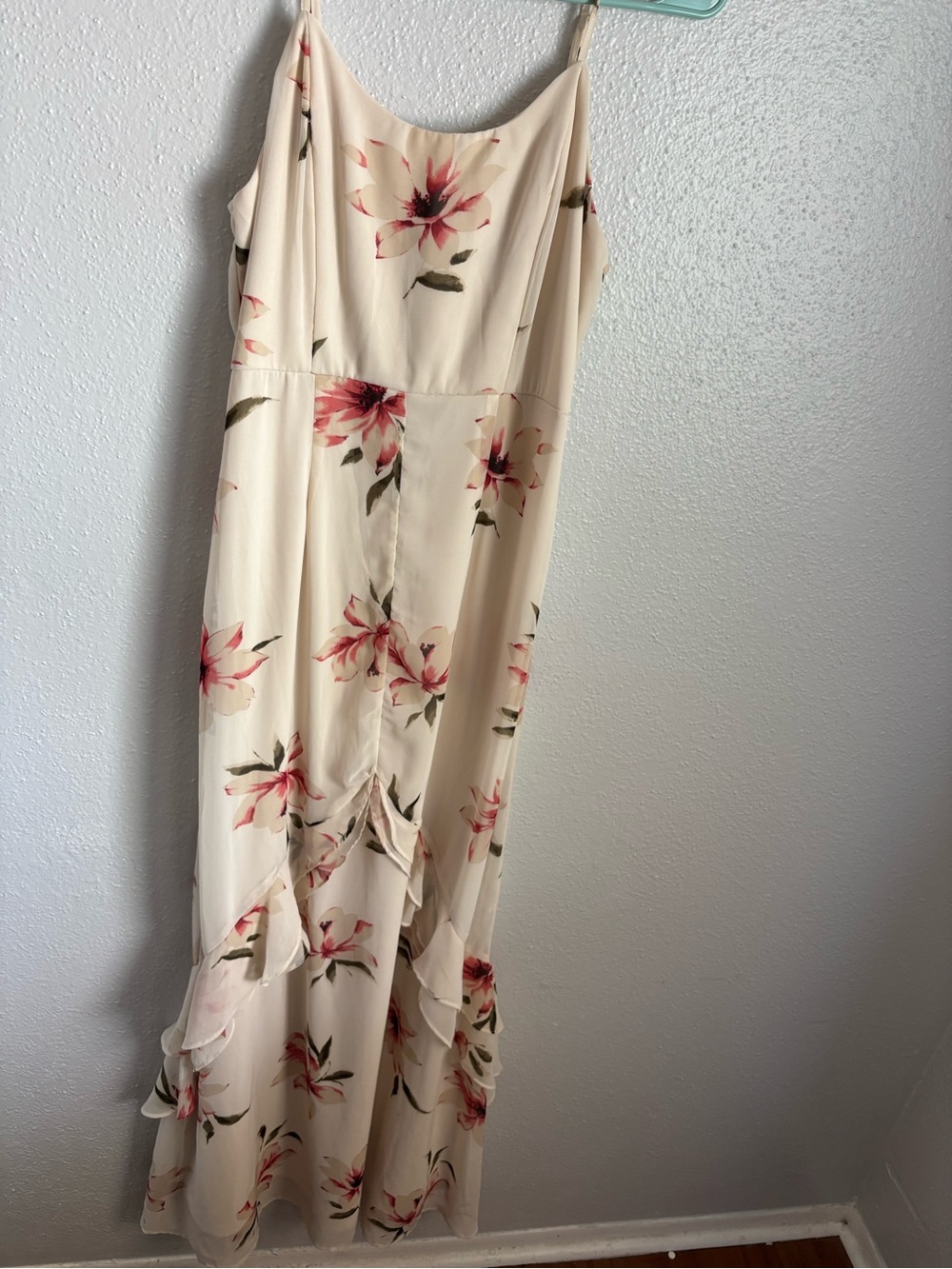 Lulus Floral Maxi Spring Summer Maxi Dress Y2K Coquette